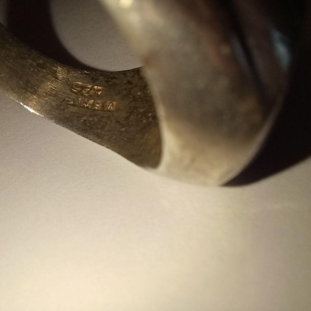 Vintage Mexico Men's Ring - Picture 6 of 7